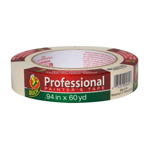Duck® Brand Professional Painter's Tape - Beige, .94 in. x 60 yd. (.94 x 60 yard, Beige)