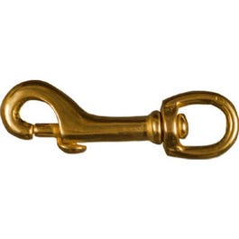 Stanley 3001BC Bolt Snap Moschettone 1/2 Pollice - Zinco Pressofuso, Molla In Acciaio Inox, Occhiello Girevole, Nichelato - 2