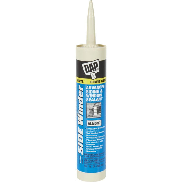 DAP Side Winder 10.1 Oz. Advanced Siding & Window Polymer Sealant, Almond