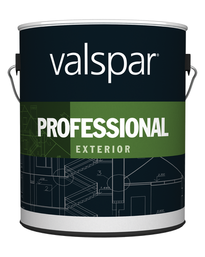 Valspar® Professional Exterior Paint 1 Gallon Satin Hi-Hide White (1 Gallon, Satin Hi-Hide White)