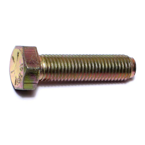 Monster Fastener Zinc Plated Grade 8 Steel Fine Thread Hex Cap Screws