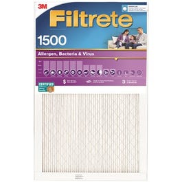 Ultra Allergen Pleated Furnace Filter, Purple, 16 x 30 x 1-In.