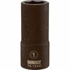 SAE Deep Impact Socket, 6-Point, 3/4-In. Drive, 1-in.