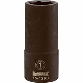 SAE Deep Impact Socket, 6-Point, 3/4-In. Drive, 1-in.