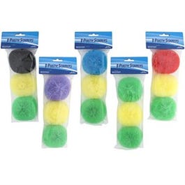 Scouring Pads, Plastic, 3-Pk.