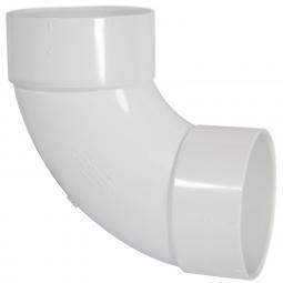 Genova Products PVC Sewer Fittings 90° Sanitary Elbow