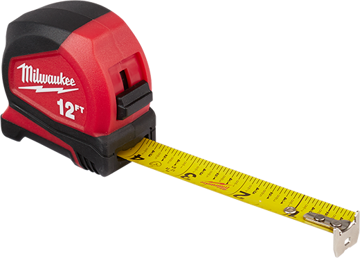 Milwaukee Compact Tape Measures 12'