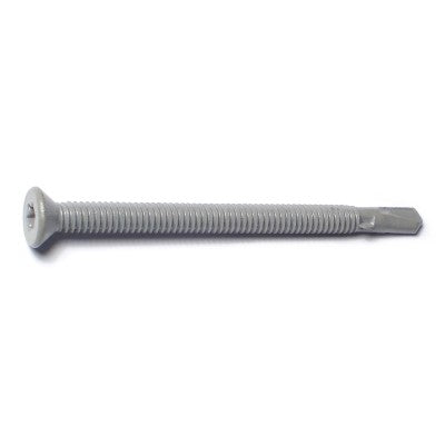 Monster Fastener Gray Long Life Saberdrive Floorboard Self Drilling Screws w/ Wings (1/4 x 3-1/2