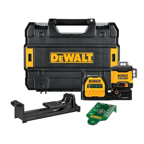 Dewalt  DCLE34030GB 20V MAX* XR® 3 X 360 Green Line Laser (Tool Only)