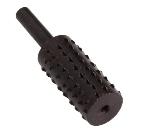 Forney Industries Rotary Rasp, Cylindrical with Flat Top, (1-3/8 in x 5/8 in x 1/4 in)
