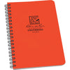 Rite in the Rain All-Weather 4-7/8 In. W x 7 In. H 32-Sheet Side Spiral Bound Notebook, Orange