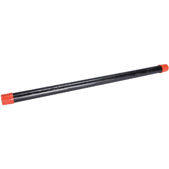 Southland 1 In. x 10 Ft. Carbon Steel Threaded Black Pipe