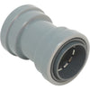 Southwire SimPush 1/2 In. PVC-CIC Push-To-Install Conduit Coupling (5-Pack)