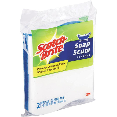 Scotch-Brite Soap Scum Eraser Cleansing Pad (2 Count)