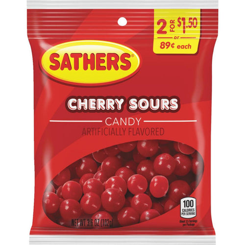 Sathers 3.1 Oz. Cherry Sours