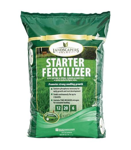 Landscapers Select Lawn Starter Fertilizer Bag 12-20-6 (Coverage Area: 10000 sq-ft)