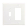 Eaton Combination Wallplate PJ126W (White)