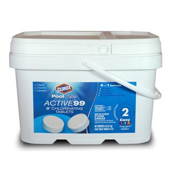 Clorox Pool & Spa Active99 3 chlorinating Tablets