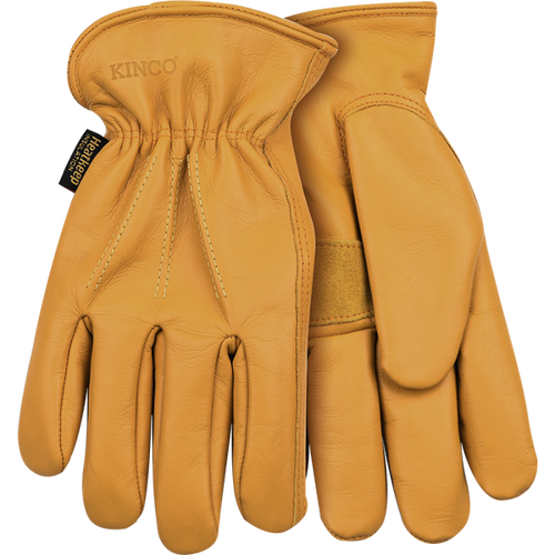 Kinco Lined Premium Grain Cowhide Driver with Palm Patch