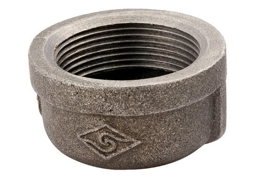 Worldwide Sourcing Black Malleable Iron Cap