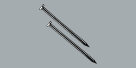 Monster Fastener Black Painted Steel Panel Flat Head Nails