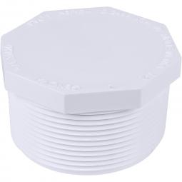 Genova PVC SCH 40 Fittings 2 Plug (MIP