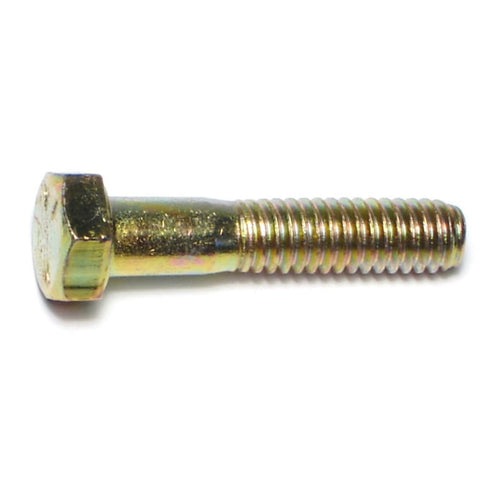Monster Fastener Zinc Plated Grade 8 Steel Coarse Thread Hex Cap Screws