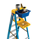 Werner 4ft Type I Fiberglass Step Ladder with Shelf 6004S