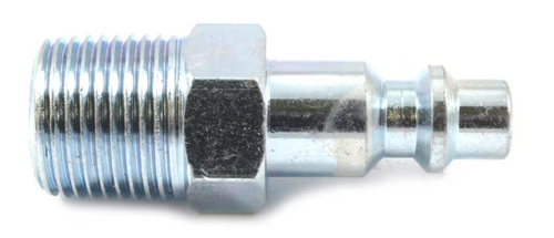 Forney Industries, Inc.  Industrial/Milton Style Plug, 1/4 in x 3/8 in MNPT
