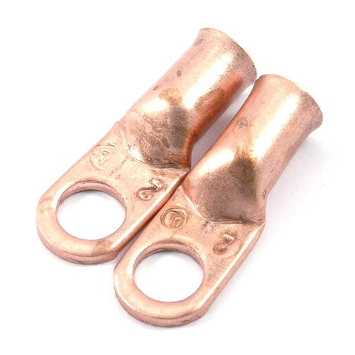 Forney Lug for Number 2 Cable 3/8 in Stud Premium Copper
