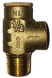 Simmons 3/4 In. Brass Pressure Relief Valve