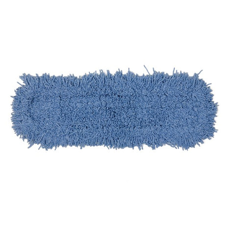 Rubbermaid 24 Twisted Loop Blend Dust Mop, Blue