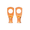 Forney Lug for Number 6 Cable, 3/8 in Stud, Premium Copper
