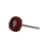 Forney Satin Buffing Pad, 3/4 in with 3/32 in Shaft