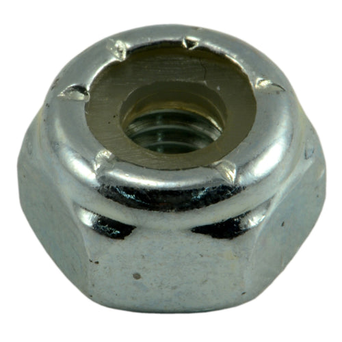 Monster Fastener Zinc Plated Grade 2 Steel Fine Thread Nylon Insert Lock Nuts