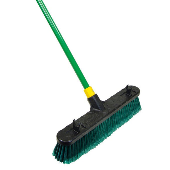 Quickie® Bulldozer™ 18 inch Multi-Surface Pushbroom