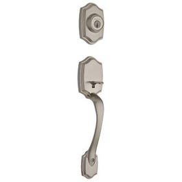 Belleview Entry Handleset, With SmartKey, Satin Nickel