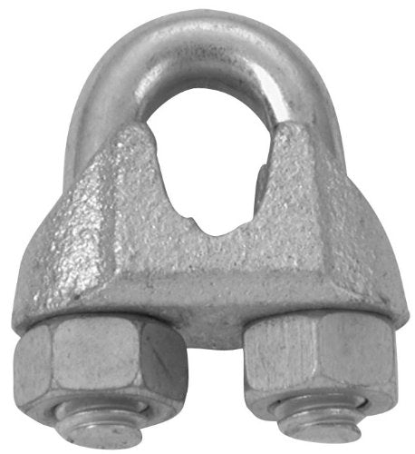 Campbell 5/16 Wire Rope Clip, Electro-Galvanized