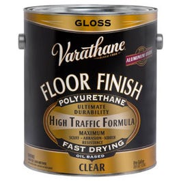 Oil-Base Premium Polyurethane Floor Finish, Gloss, 1-Gallon