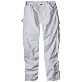 Painter's Pants, White Drill Fabric, Men's 32 x 30-In.