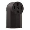 Eaton Cooper Wiring Power Device Receptacle 50A, 125/250V Black (125/250V, Black)