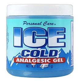 Ice Cold Analgesic Gel, 8-oz.