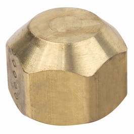 Brass Gas Flare Cap, 5/8-In. OD