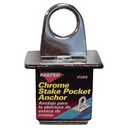 Anchor Point Chrome Eye with Expandable Rubber Block