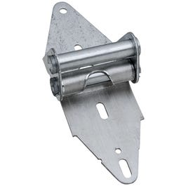 Galvanized Hinge With Carriage Bolts & Nuts, 7-3/8-In., #4