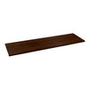 Melamine Shelf, Espresso, 10 x 36-In.