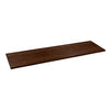 Melamine Shelf, Espresso, 8 x 24-In.