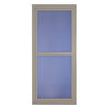 Easy Vent Selection Storm Door, Full-View Glass, Sandstone, 36 x 81-In.