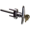 Chrome  Garage Door Metal T-Handle