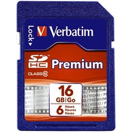 Premium Classic SDHC Memory Card, 16GB